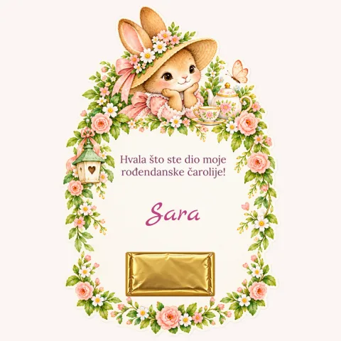 Zahvalnica · Čajanka u vrtu