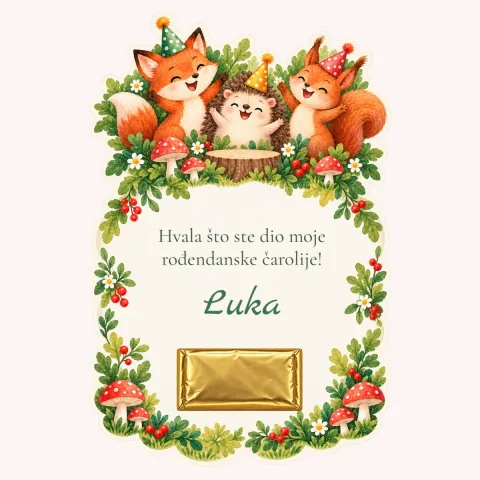 Zahvalnica · Šumska družina