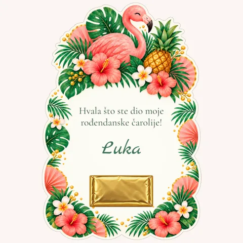 Zahvalnica · Tropska rođendanska žurka