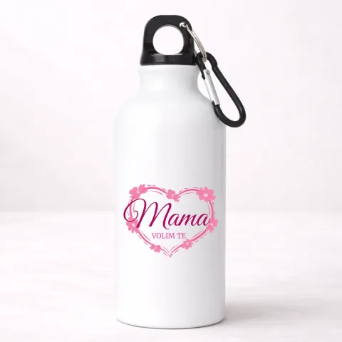 Mama volim te! - Aluminijumska boca