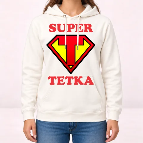 Super tetka #2 - Dukserica sa kapuljačom – proizvod sa printom