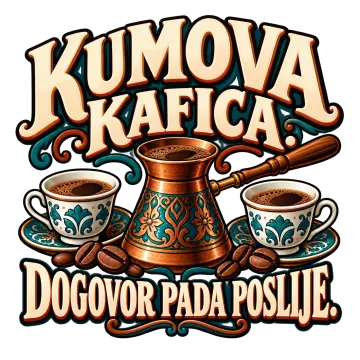 Kumova kafica. Dogovor pada poslije na proizvodu