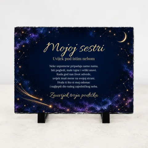 Sestra · Pod istim nebom · Foto kamen - Foto kamen - vodoravno