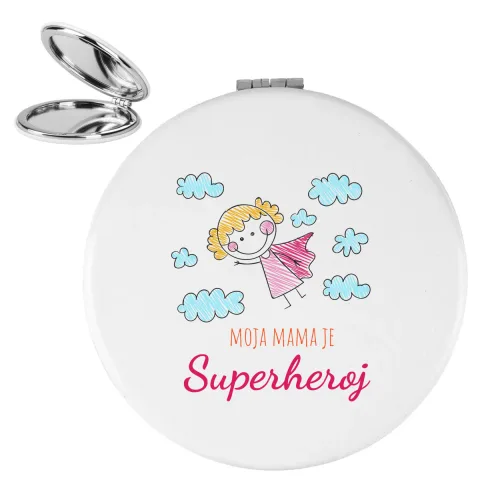 Moja mama je superheroj - Ogledalce – proizvod sa printom
