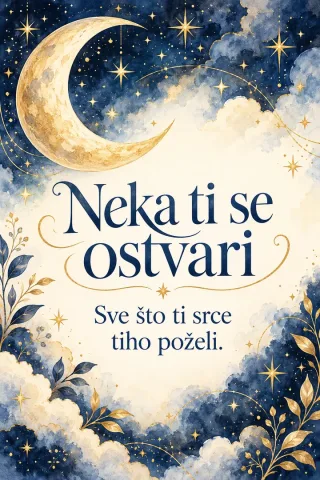 Честитка · Нека ти се оствари