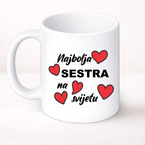 Najbolja sestra na svijetu 2 - Šolja Classic