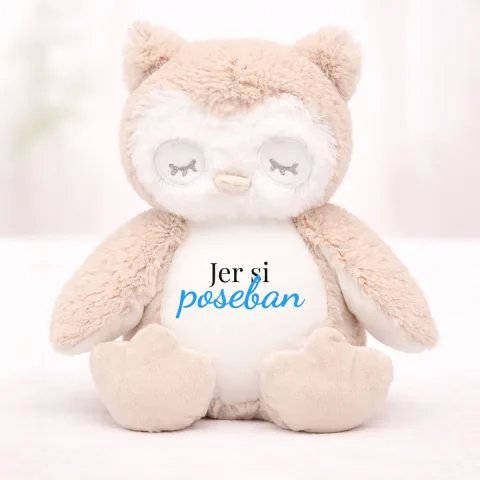 Jer si poseban - Plišana igračka - Sova