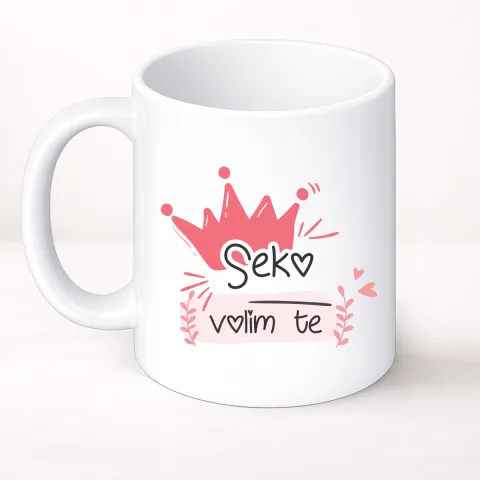 Seko volim te - Šolja Classic