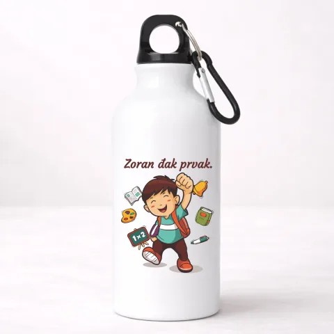 Đak prvak #6 - Aluminijumska boca – proizvod sa printom