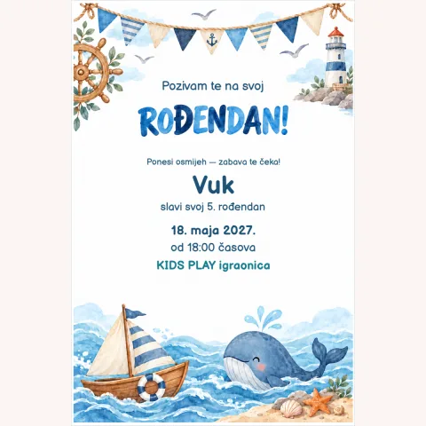 Pozivnica · Mali kapetan