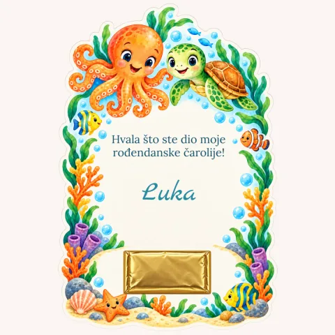 Zahvalnica · Podvodna družina