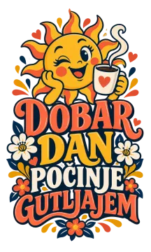 Dobar dan počinje gutljajem na proizvodu