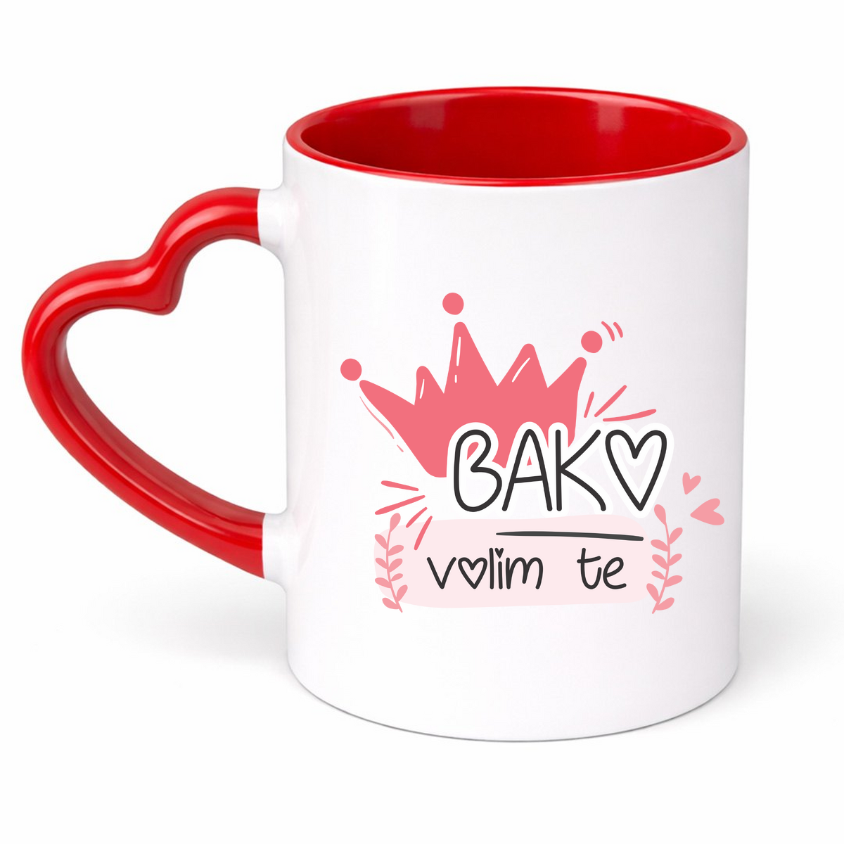 Bako volim te - Šolja Srce – prikaz izdelka