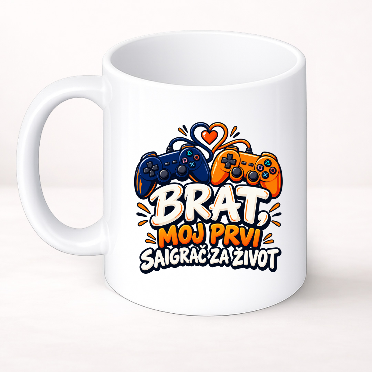 Brat, moj prvi saigrač za život - Šolja Classic – prikaz proizvoda