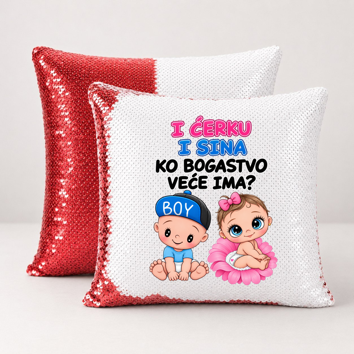 I ceru i sina ko bogastvo vece ima 2 - Jastuk magični – prikaz izdelka
