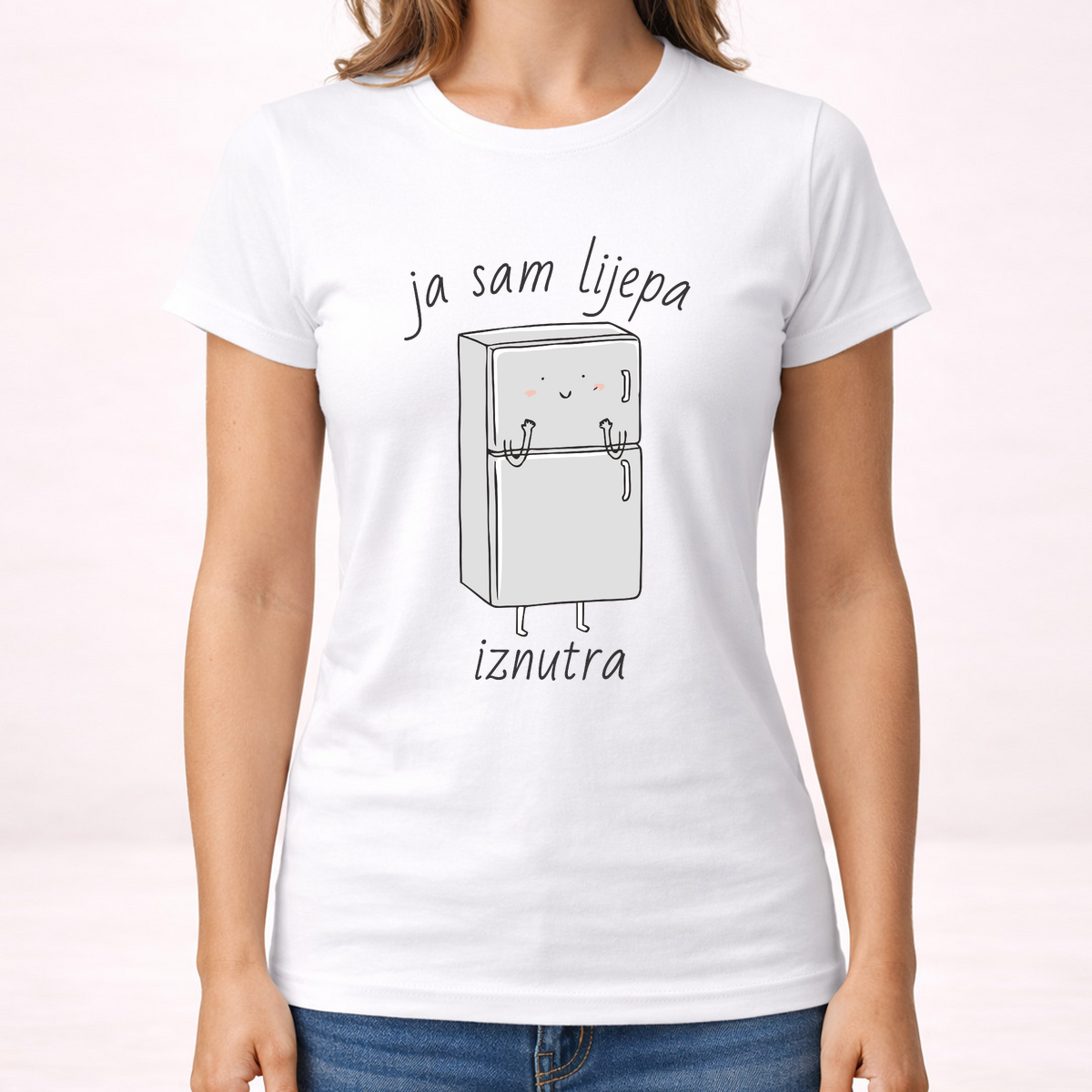 Ja sam lijepa iznutra - Majica - Ženska – prikaz izdelka