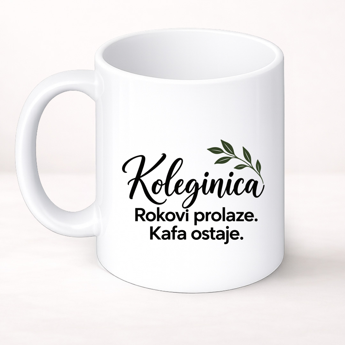 Koleginica — Rokovi prolaze. Kafa ostaje - Šolja Classic – prikaz proizvoda