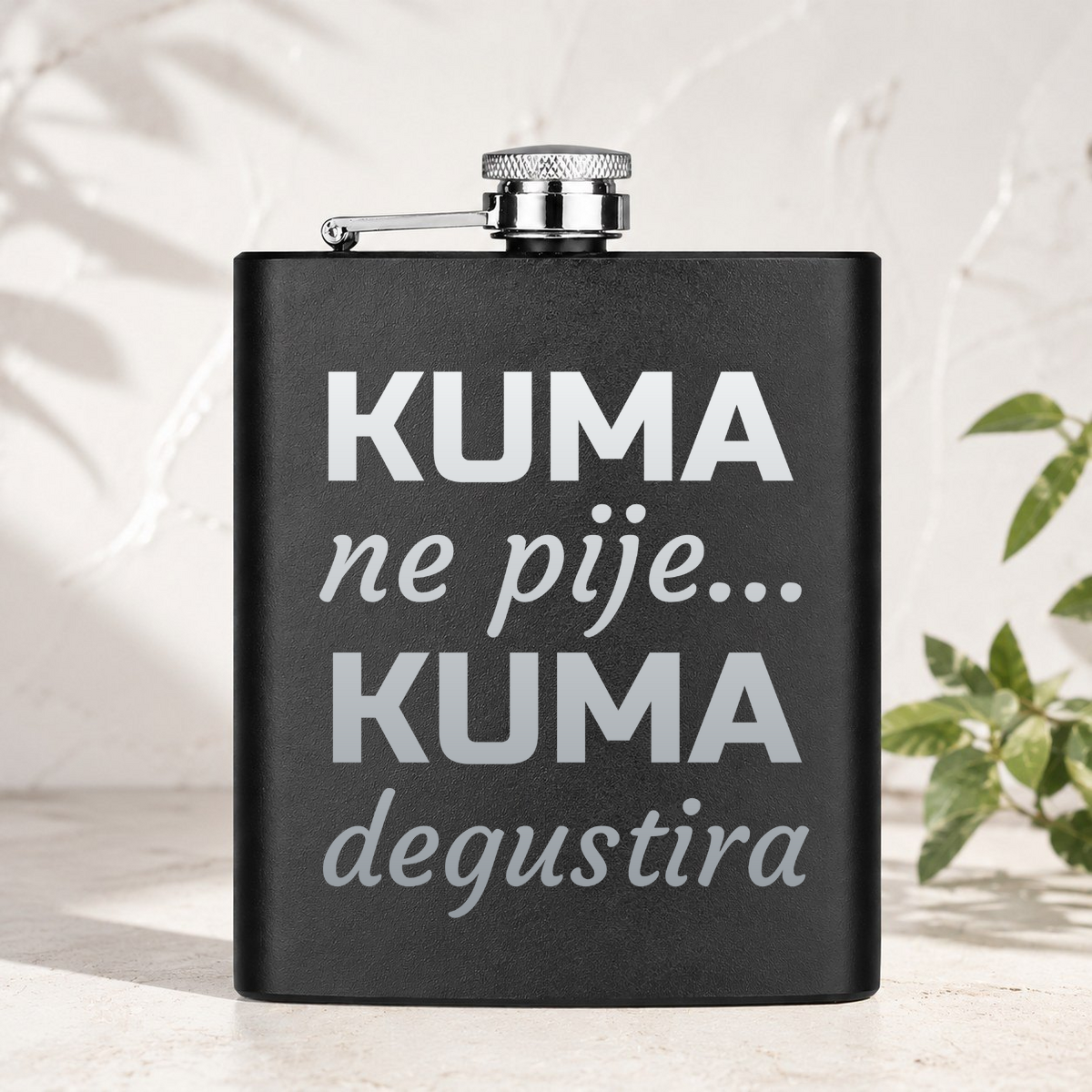 Kuma ne pije, kuma degustira - Pljoska – prikaz izdelka