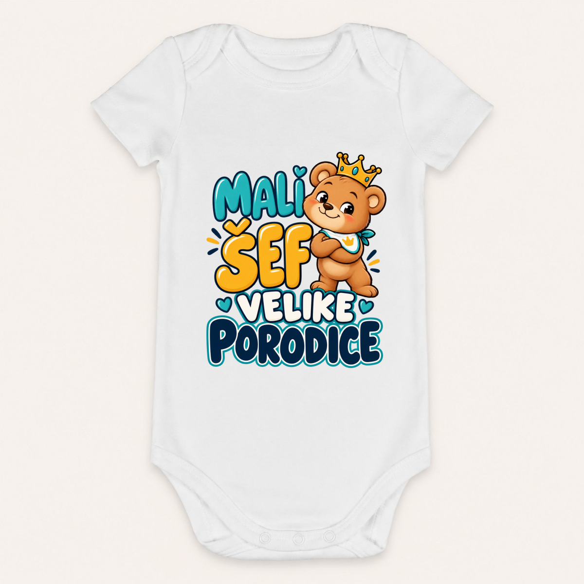 Mali šef velike porodice - Bebi bodi – prikaz proizvoda