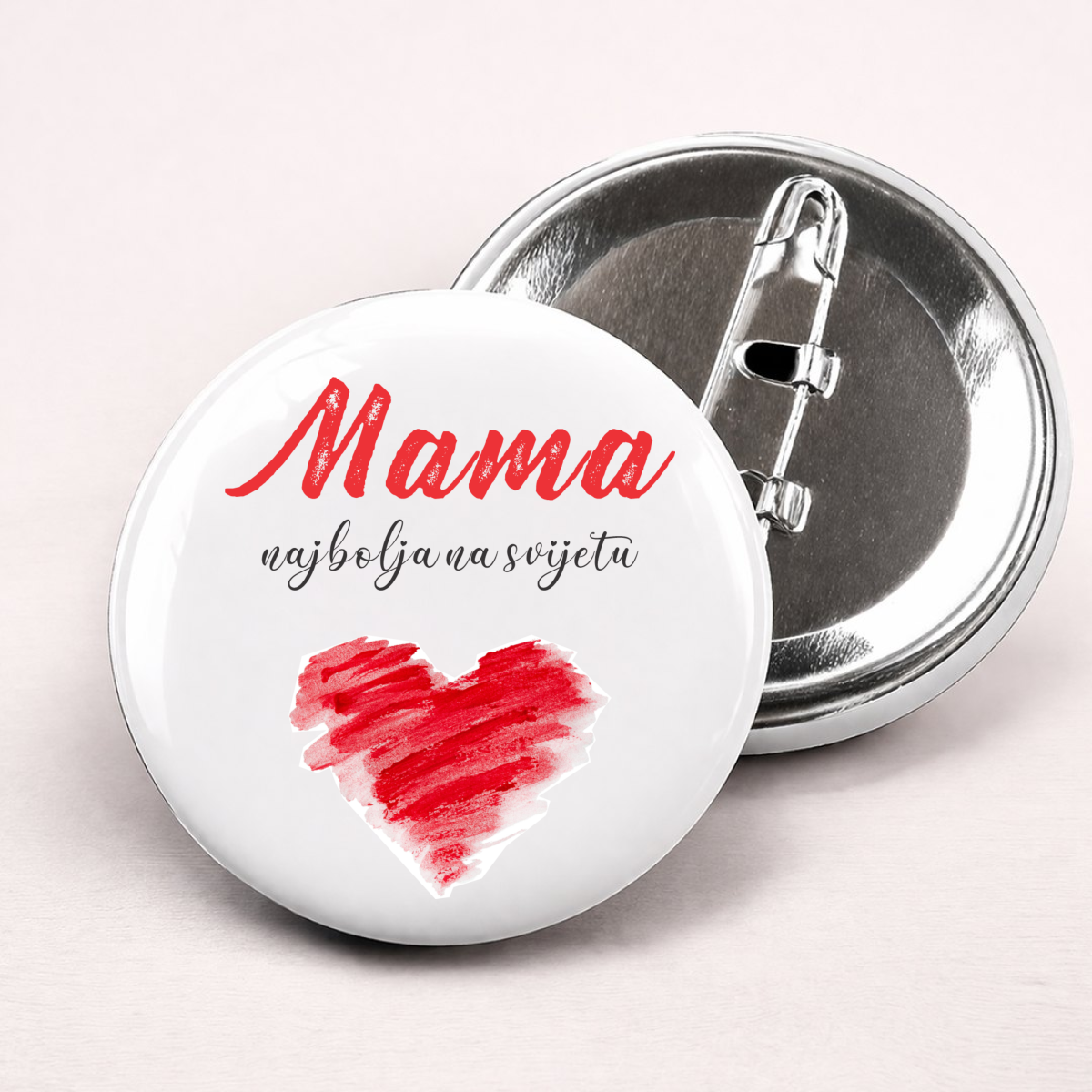 Mama najbolja na svijetu - Bedževi – prikaz proizvoda