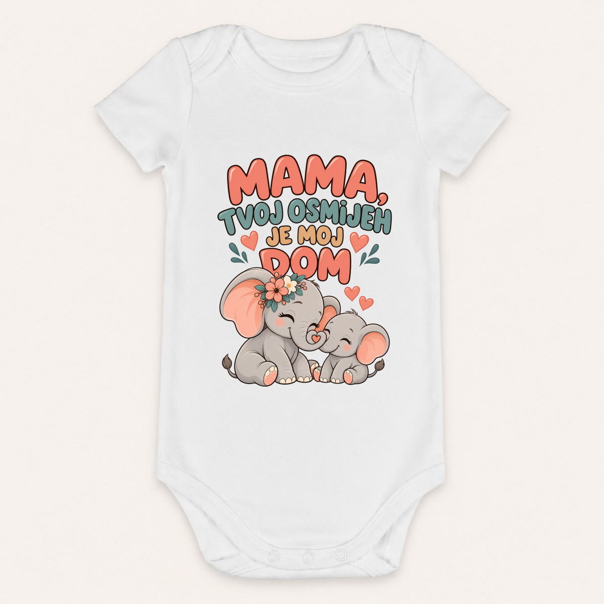 Mama, tvoj osmijeh je moj dom - Bebi bodi – prikaz proizvoda