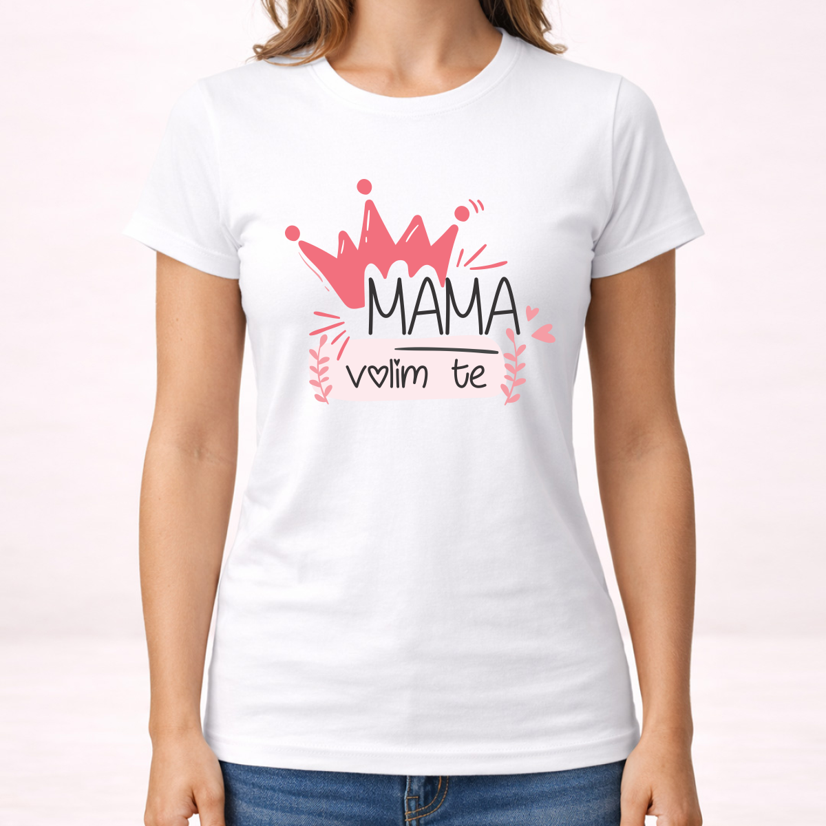 Mama volim te - Majica - Ženska – prikaz proizvoda