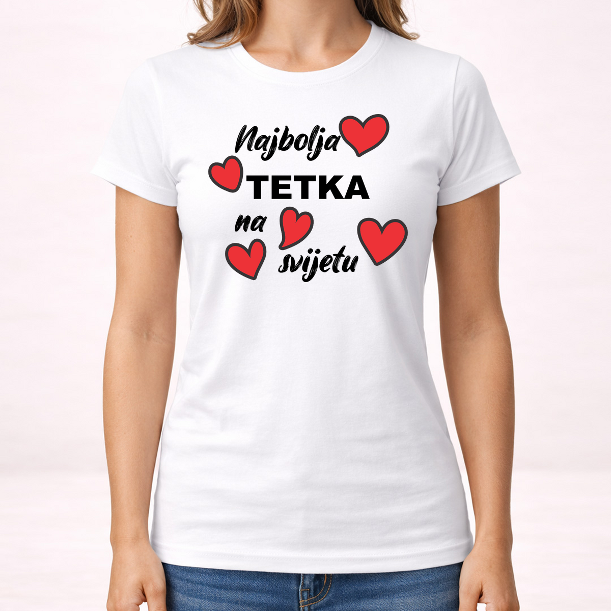Najbolja tetka - Majica - Ženska – prikaz izdelka