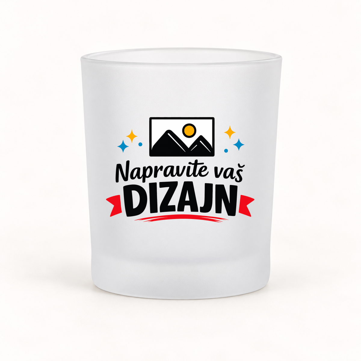 Staklena čaša 8 oz – prikaz proizvoda