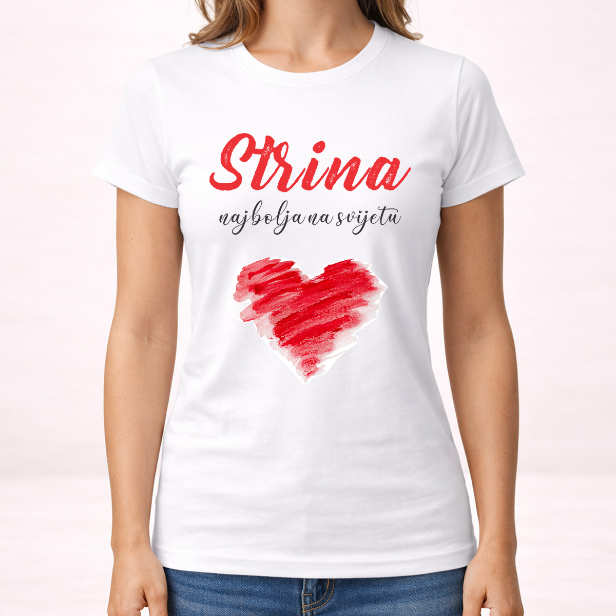 Strina najbolja na svijetu - Majica - Ženska – prikaz izdelka