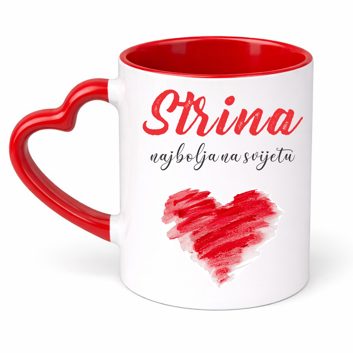 Strina najbolja na svijetu - Šolja Srce – prikaz izdelka