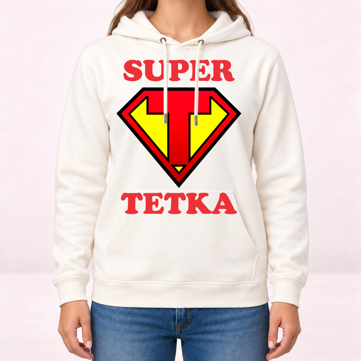 Super tetka #2 - Dukserica sa kapuljačom – prikaz proizvoda