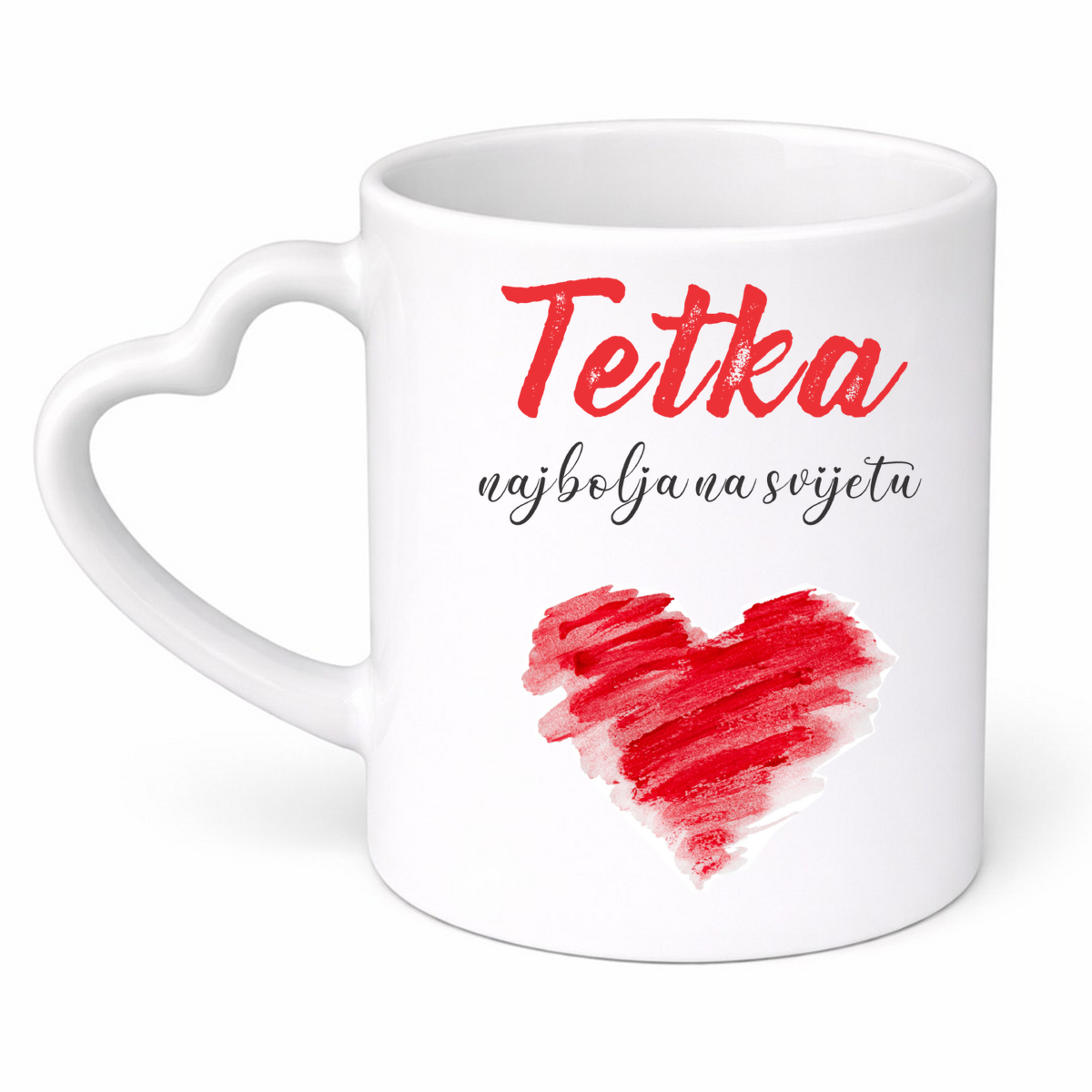 Tetka najbolja na svijetu 3 - Šolja srce – prikaz izdelka